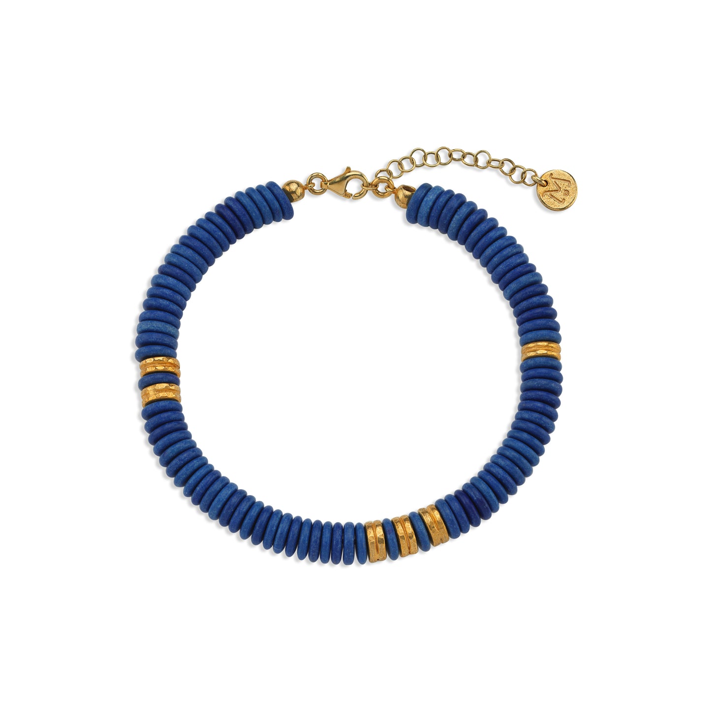 M Blue Howlite Bileklik