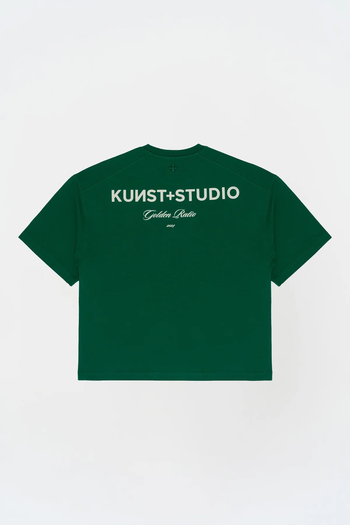 KNST Kısa Kollu Baskılı Box Fit Yeşil T-Shirt