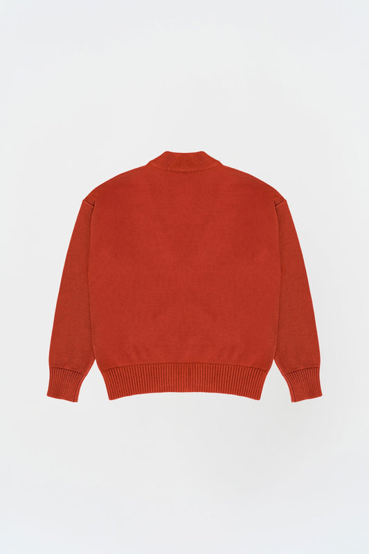 KNST Nakışlı Mercan Hırka