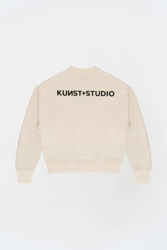 KNST Ekru Oversize Sweatshirt
