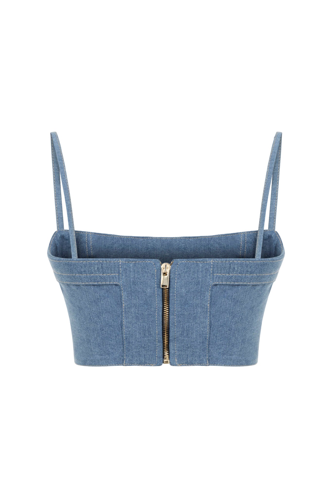 STD Raw Denim Bralet