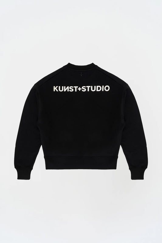 KNST Siyah Oversize Sweatshirt