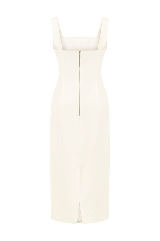 STD Mila Ekru Elbise