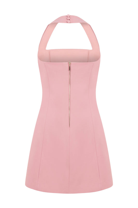 STD Ruby Pembe Elbise