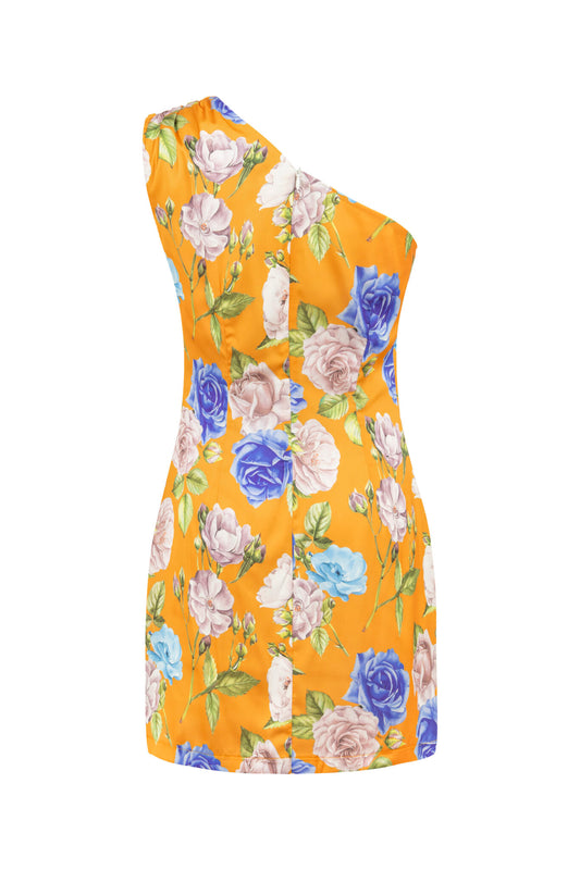 STD Adele Turuncu Elbise