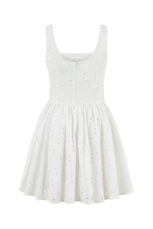 STD Bera Beyaz Elbise