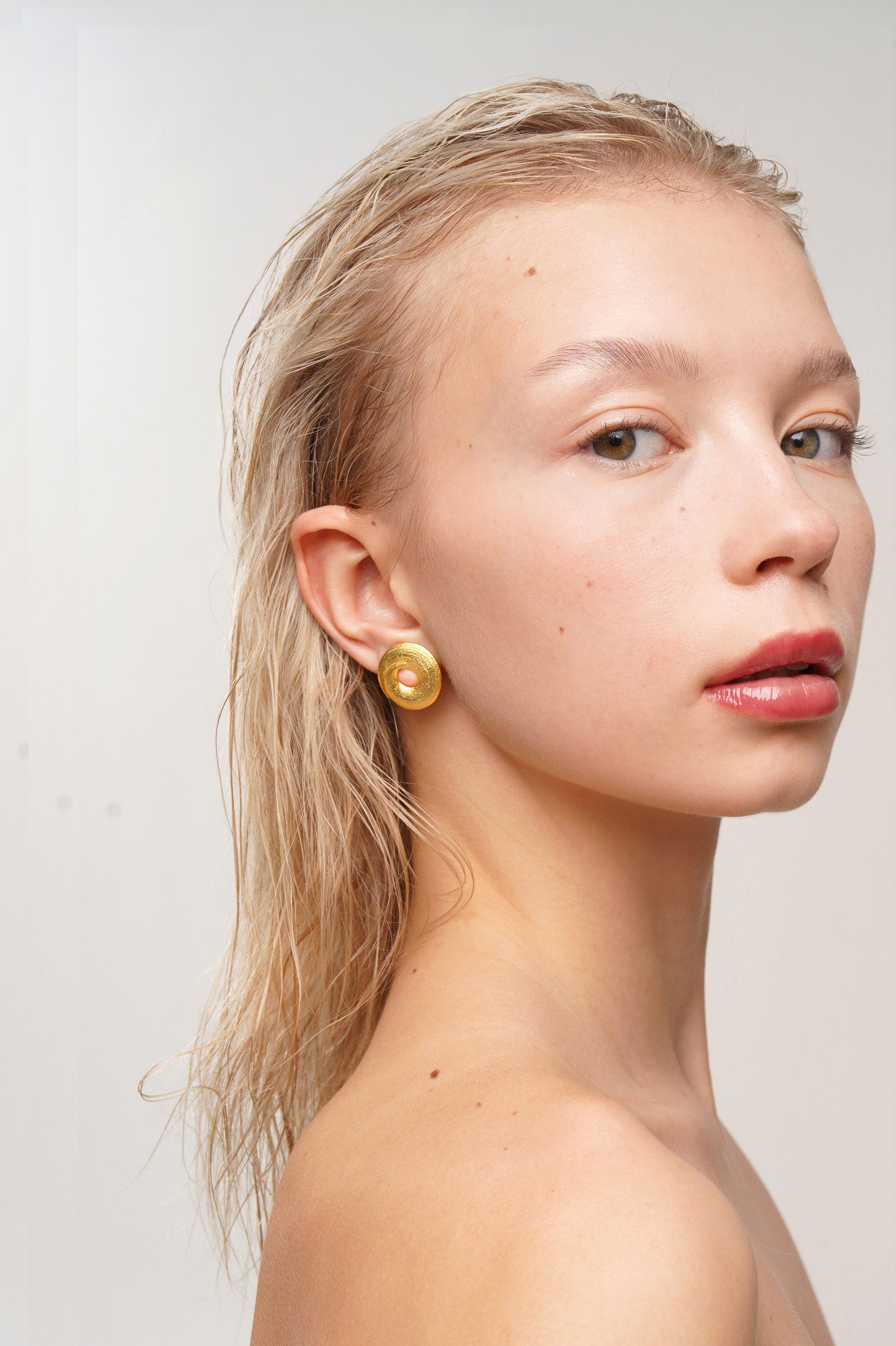 L Acrux Silver Earrings