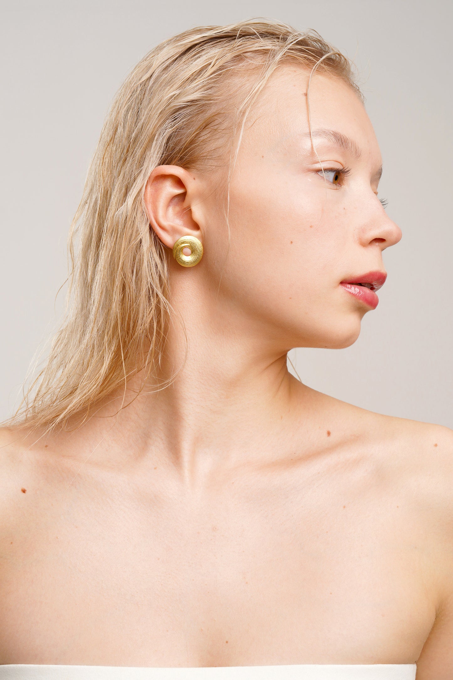 L Acrux Silver Earrings