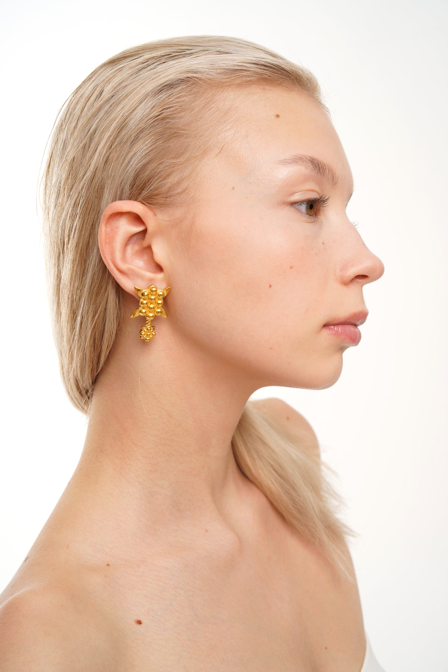 L Ivy Bold Gold Earrings