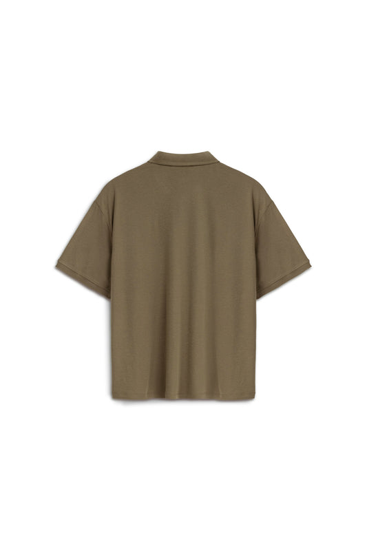 AR Kahverengi Polo Tee