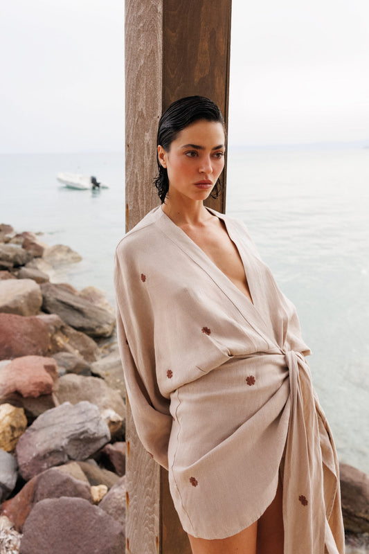 STD Lucky Bej Elbise