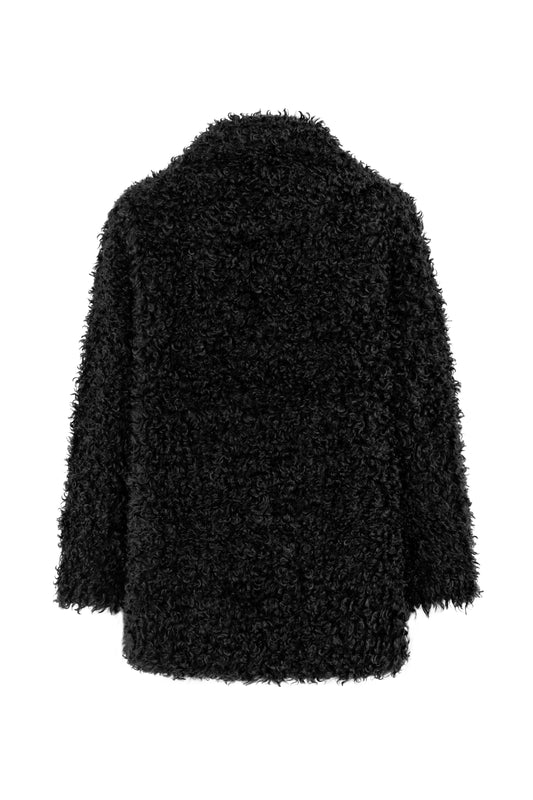 STD Delphin Kemerli Siyah Kaban