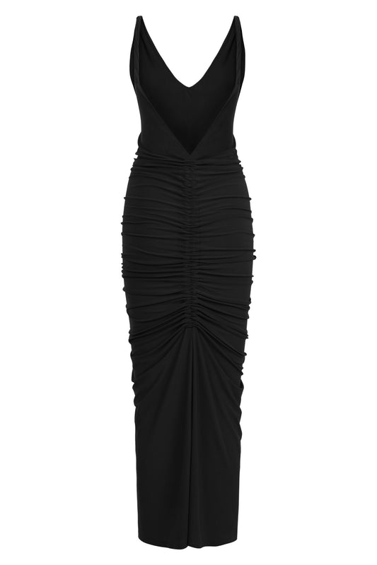 STD Sandy Siyah Elbise