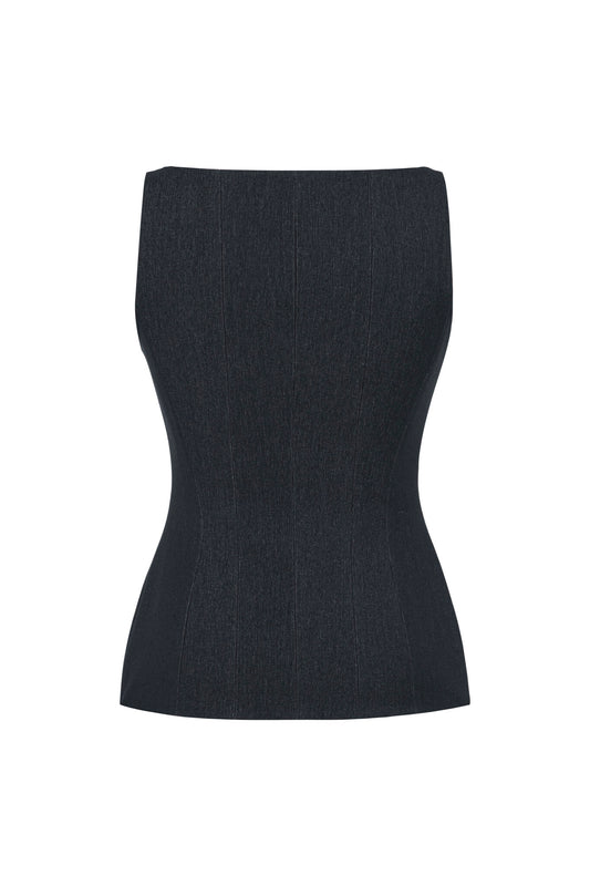 STD Lizy Antrasit Top