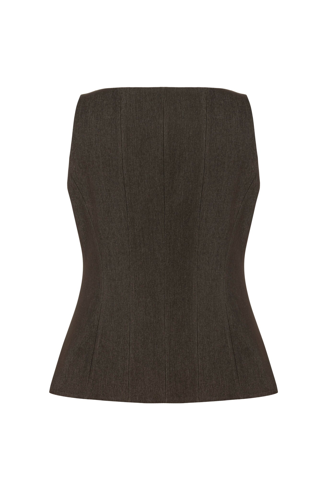 STD Lizy Kahverengi Top