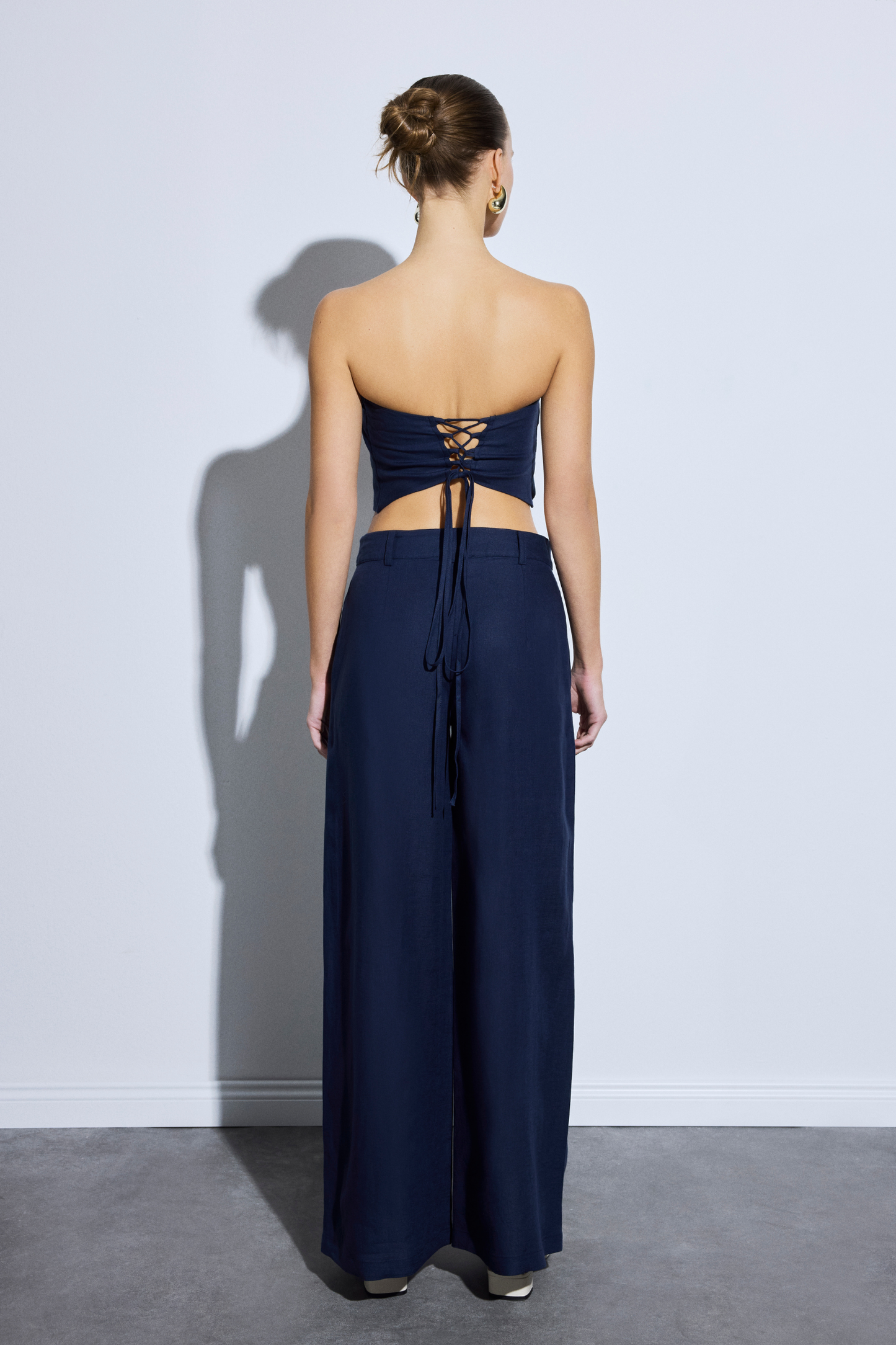 AB Keten Crop Top