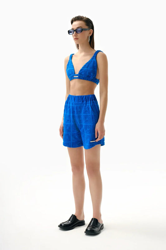 KNTLGY Mavi Havlu Sütyen