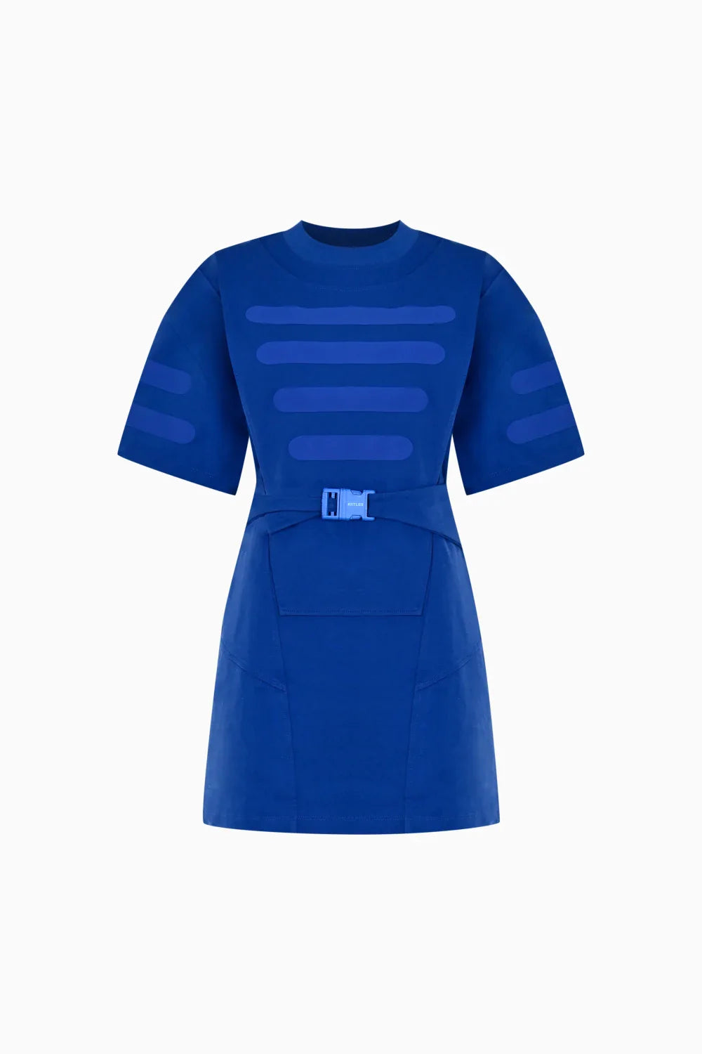 KNTLGY Mavi Sweatshirt Elbise