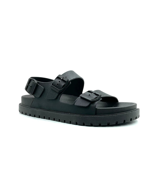 MRS Ilyada Siyah Sandalet