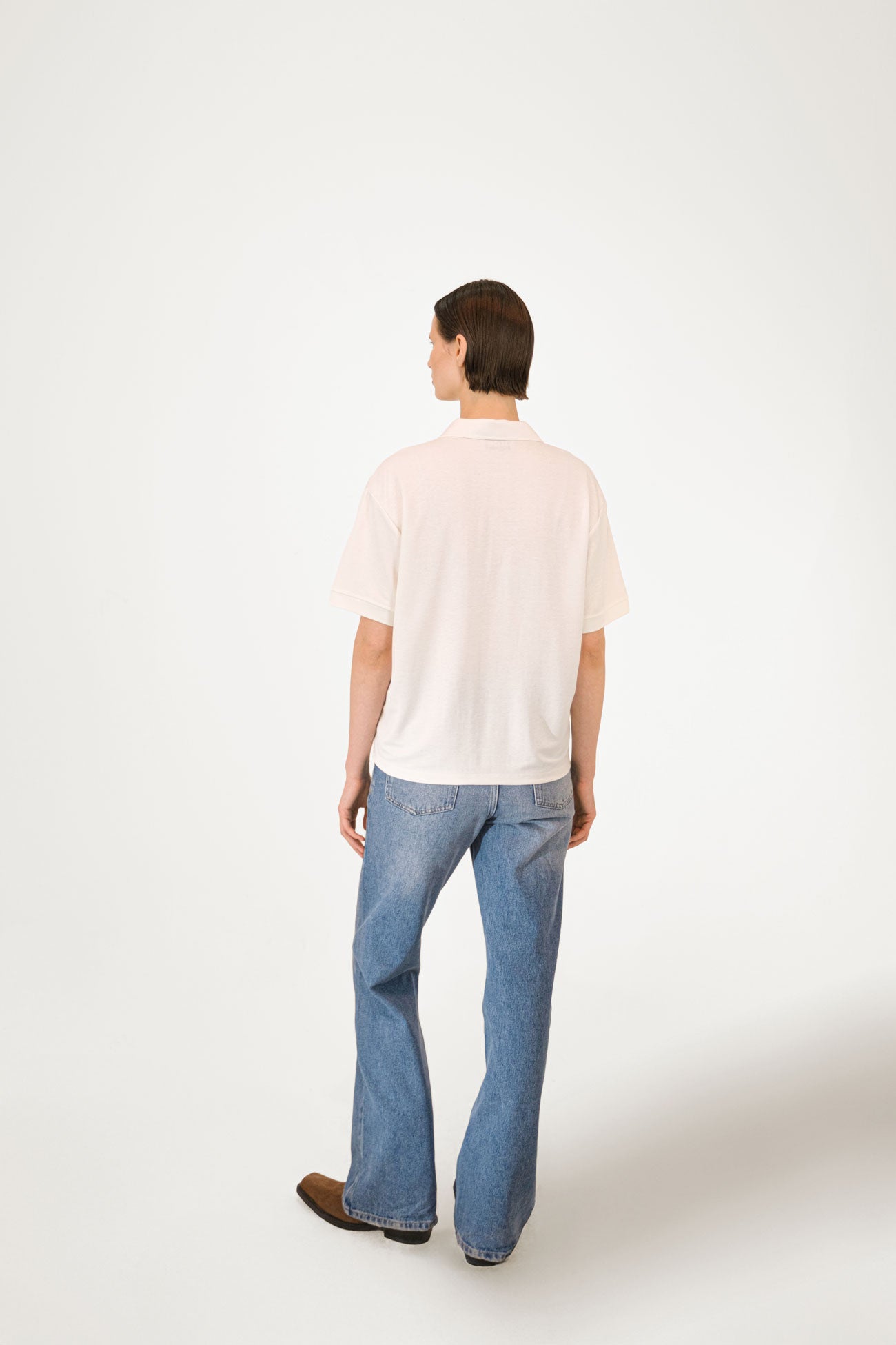 AR Ekru Polo Tee
