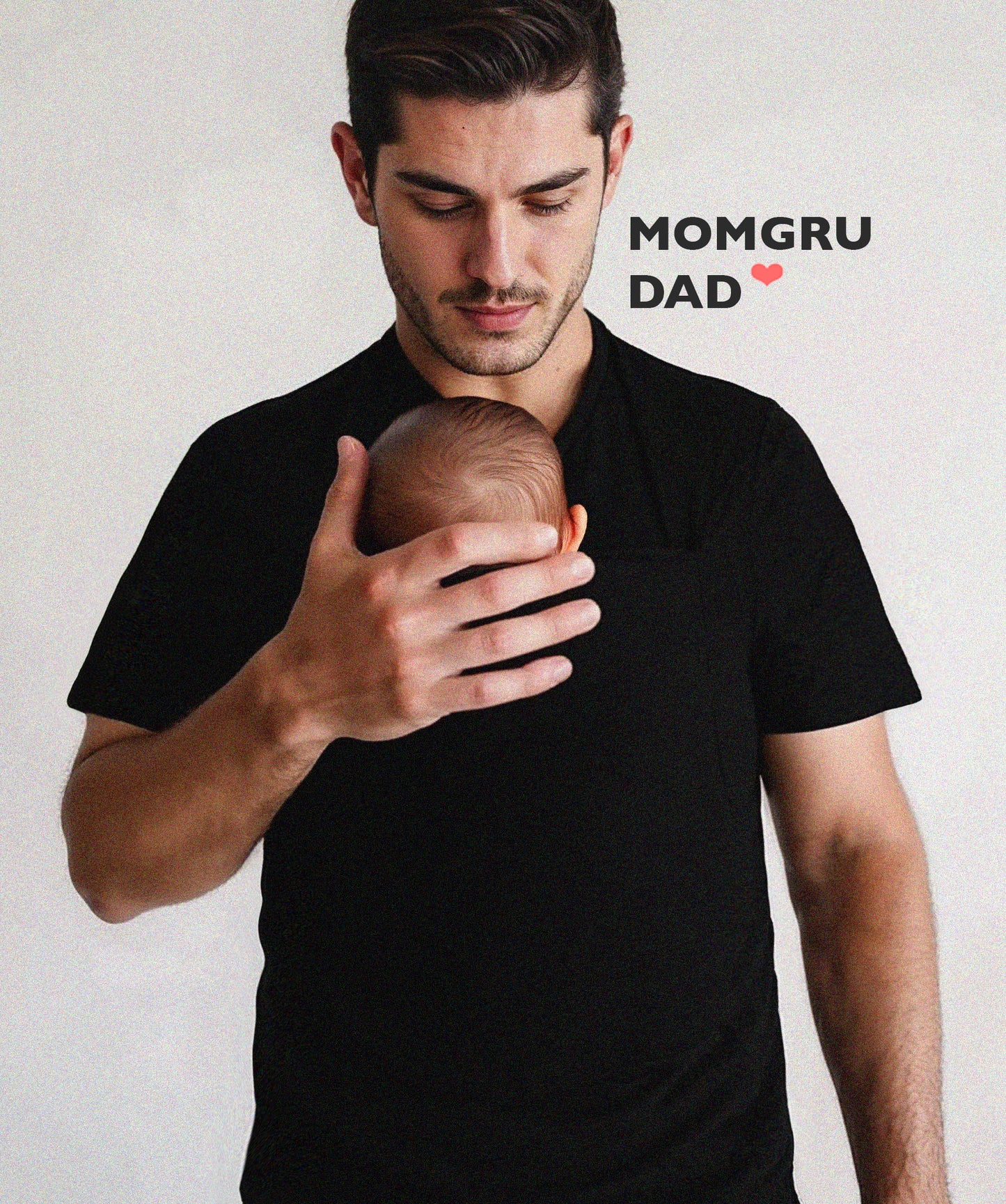 MG Baby Carry Siyah Oversize Tee