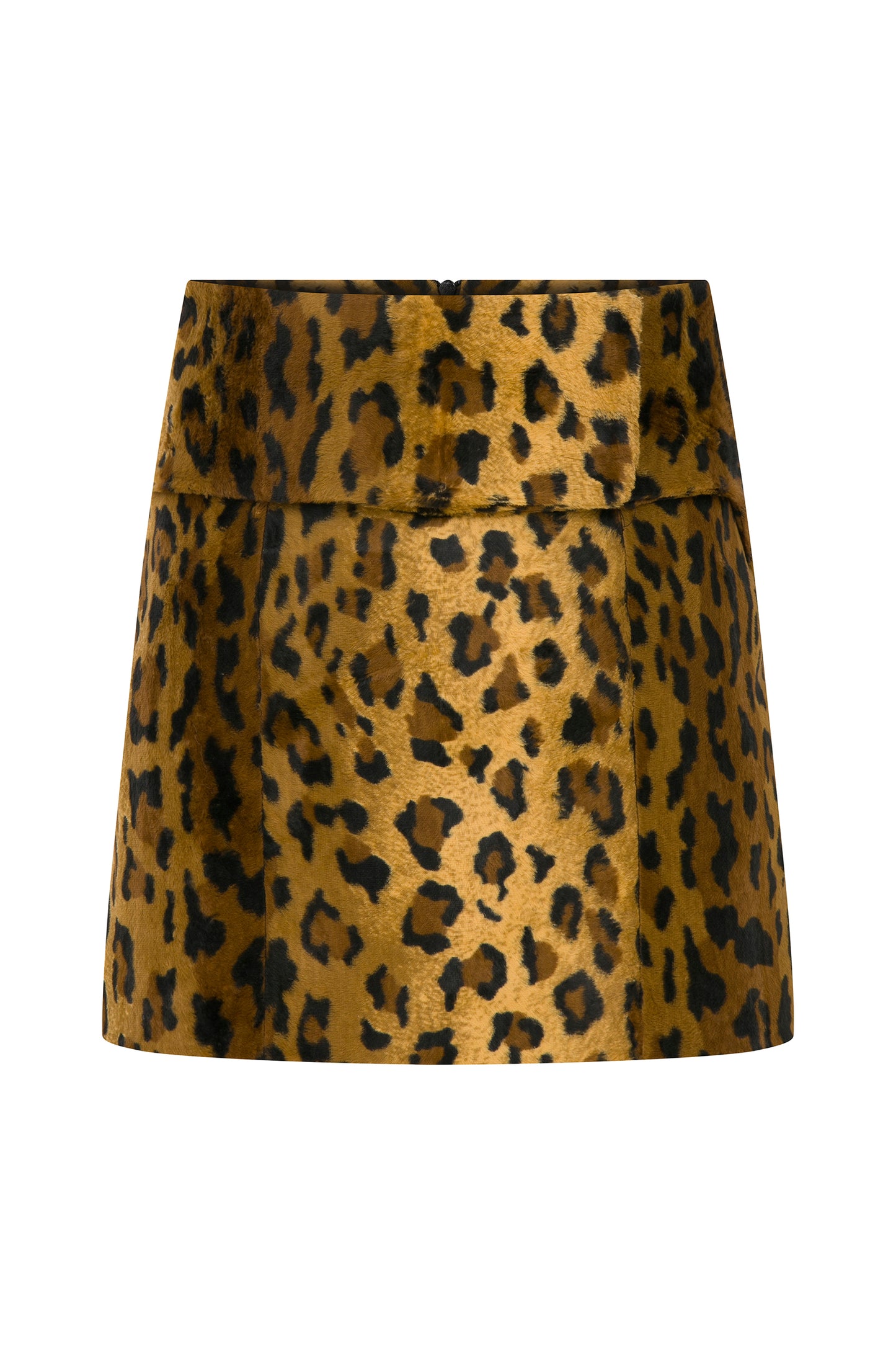 EA Roar – Kemer Detaylı Leopar Desenli Etek