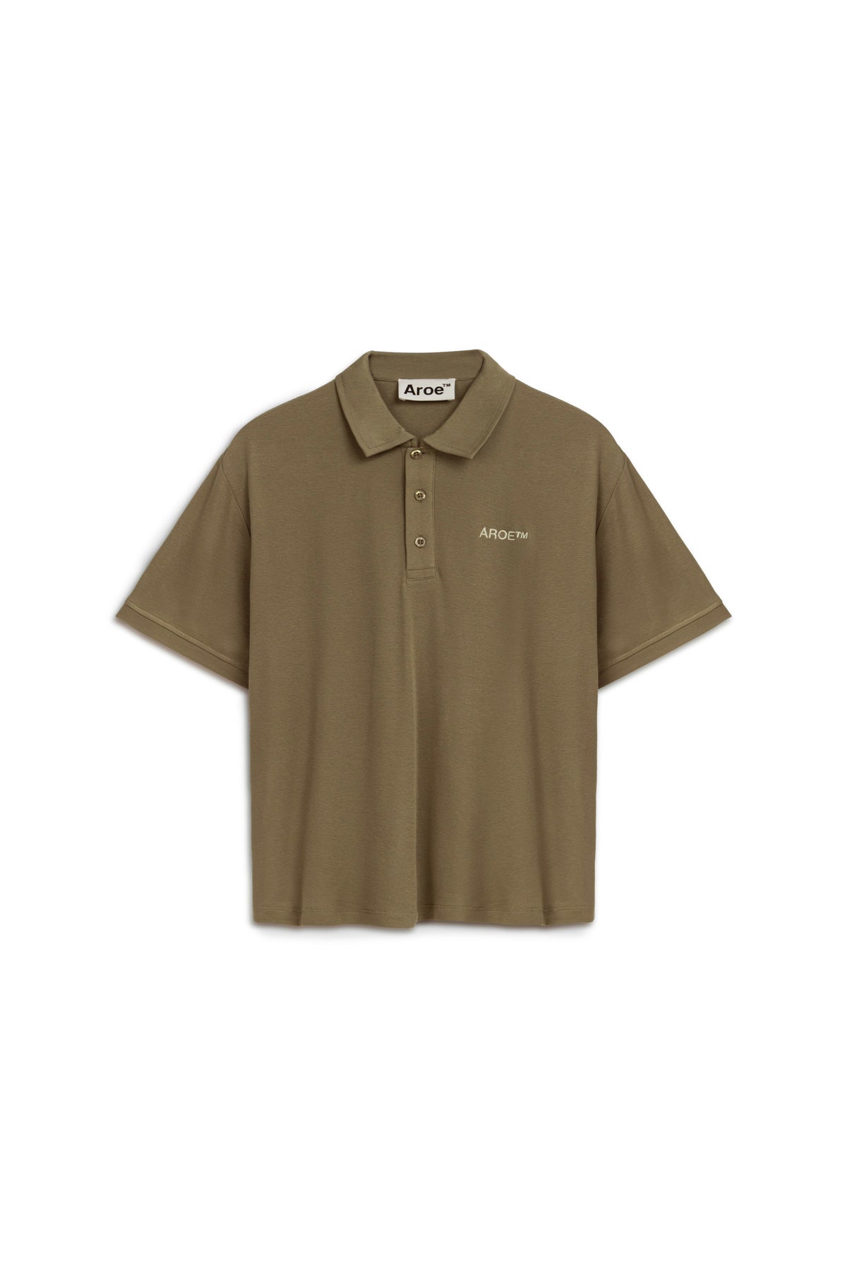 AR Kahverengi Polo Tee