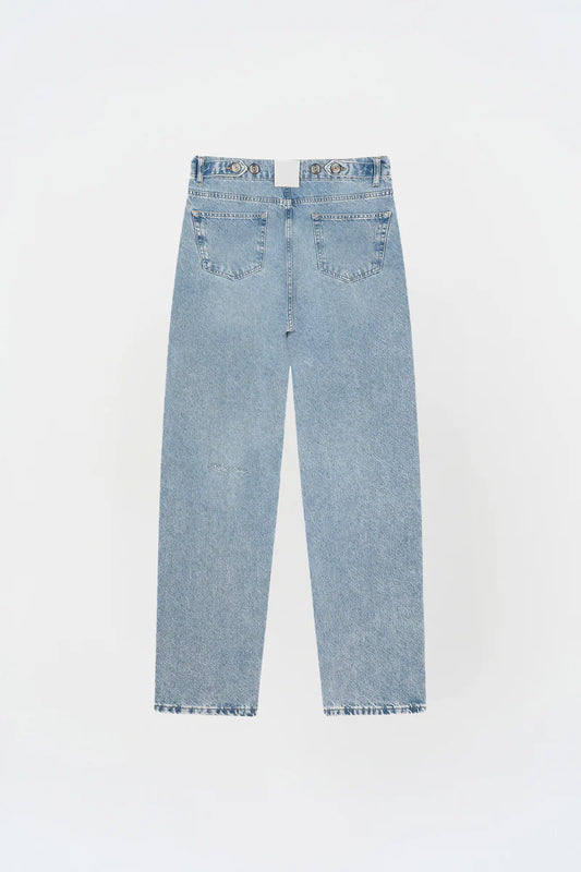 KNST Açık Mavi Straight Fit Jean