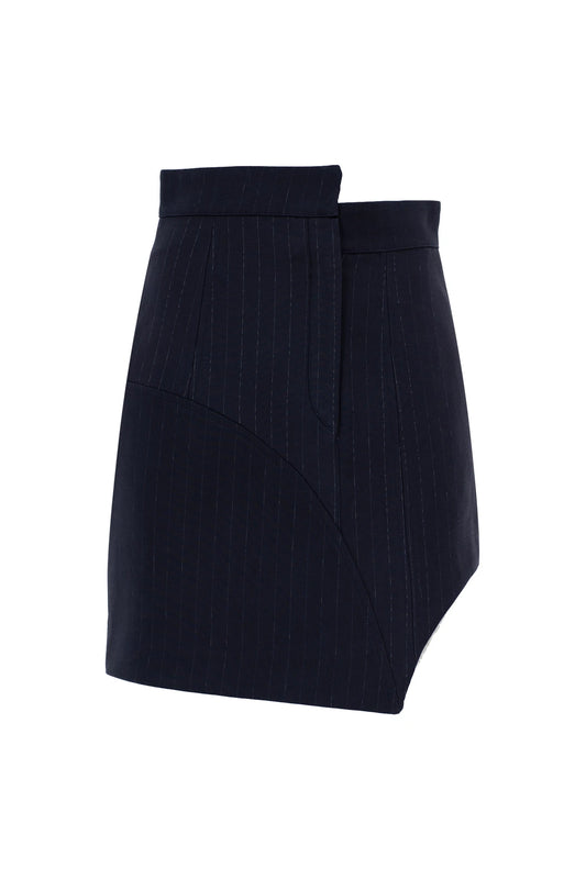 GWM Çizgili Helena-1 Etek