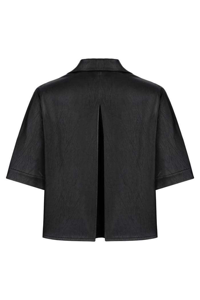 FTL Betty Vegan Deri Gömlek