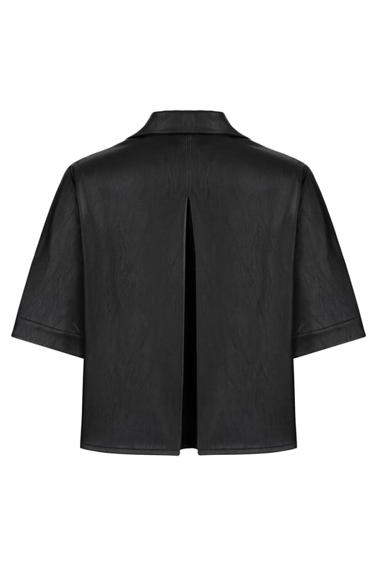 FTL Betty Vegan Deri Gömlek