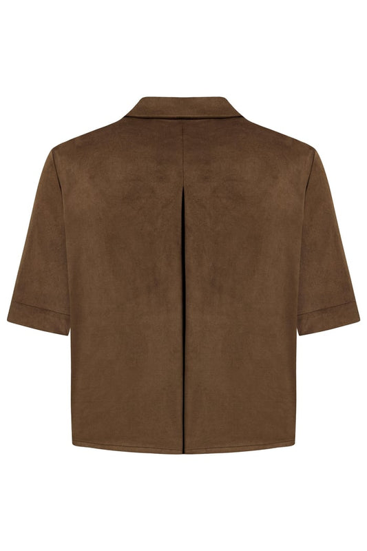 FTL Betty Süet Kahverengi Gömlek
