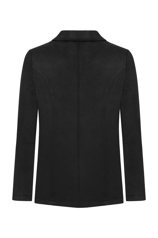 FTL Lauren Siyah Süet Gömlek