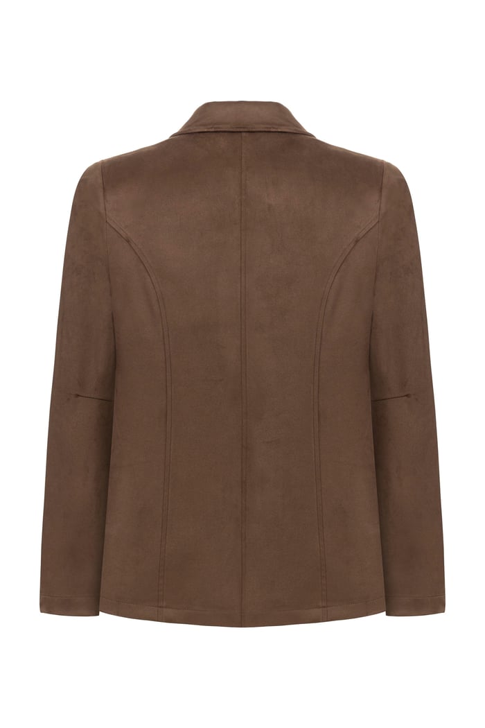 FTL Lauren Kahverengi Süet Gömlek