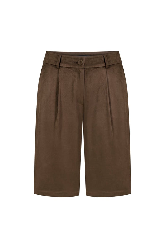 FTL Lauren Süet Kahverengi Şort