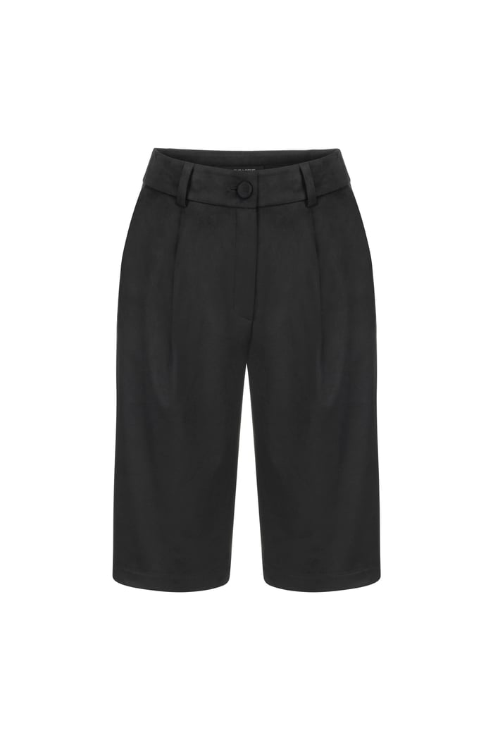 FTL Lauren Süet Siyah Şort