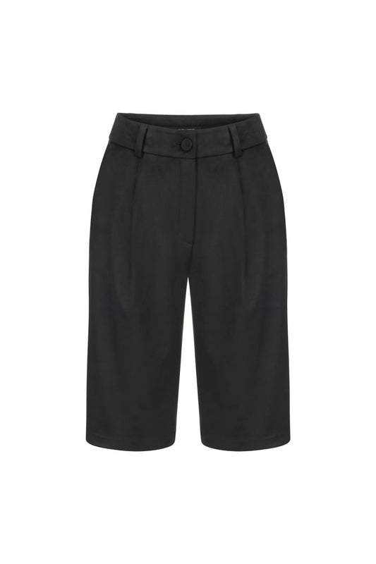 FTL Lauren Süet Siyah Şort