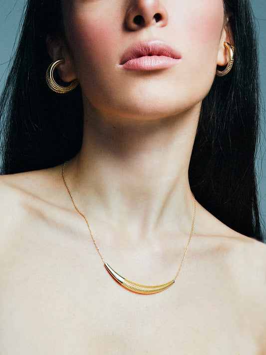 PCL Maxi Parlak Luki Kıkırdak Küpesi