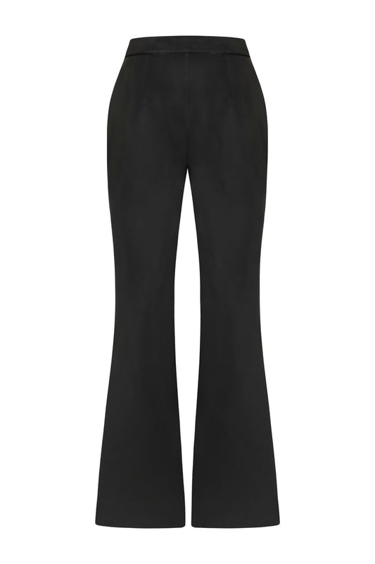 FTL Sophie Flare Vegan Deri Pantolon