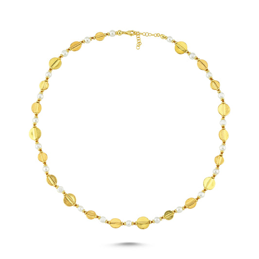 M Pearl Mix Element Kolye