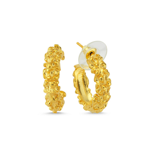 M Coral Reef Stud Küpe