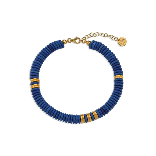 M Blue Howlite Bileklik