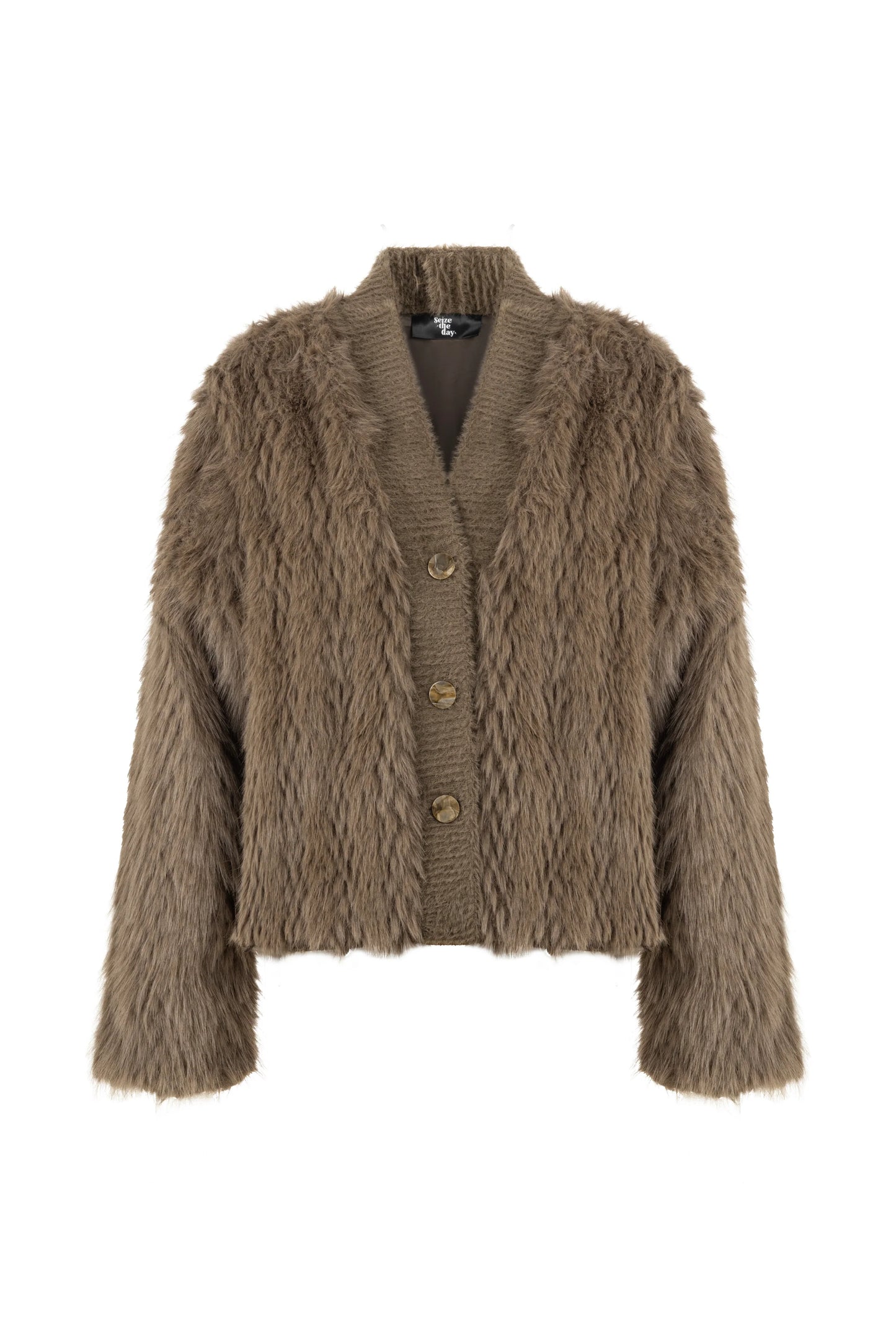 STD Rosena Kahverengi Kürk Ceket