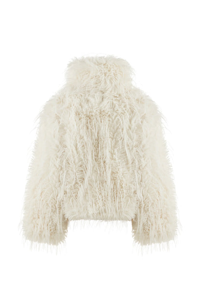 STD Cleo Ekru Kürk Mont