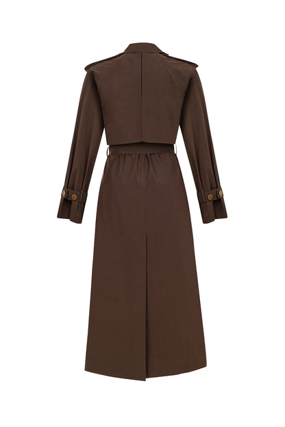 STD Berry Trench Coat