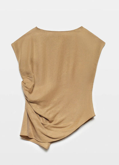 AC Greek Linen Bej Top