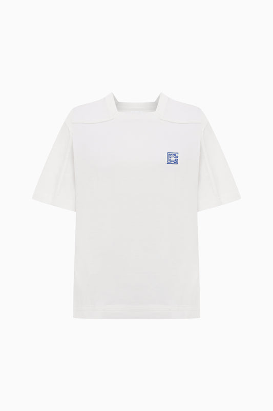 KNTLGY Casual Flow Beyaz T-shirt