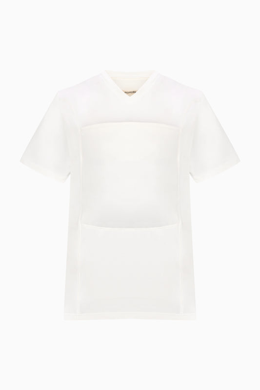 MG Baby Carry Beyaz Oversize Tee