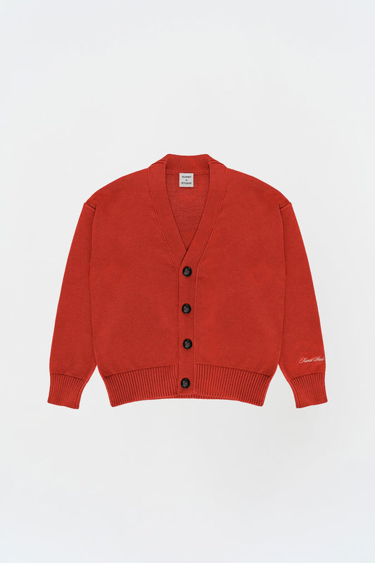 KNST Nakışlı Mercan Hırka