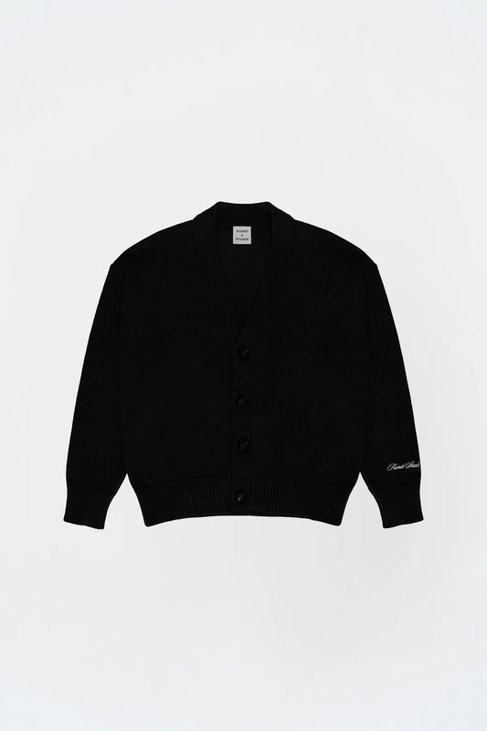 KNST Nakışlı Siyah Hırka